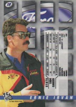 1995 Press Pass Premium - Holofoil #19 Ernie Irvan Back