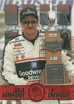 1995 Press Pass Premium - Red Hot #1 Dale Earnhardt Front