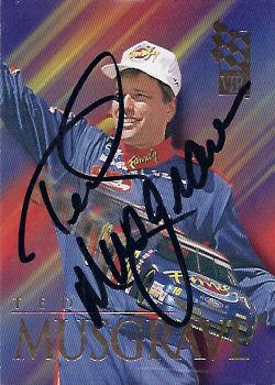1995 Press Pass VIP - Autographs #20 Ted Musgrave Front