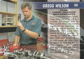 1995 Press Pass VIP - Autographs #59 Gregg Wilson Back
