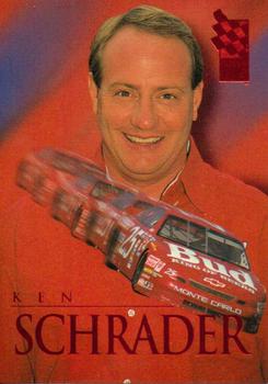 1995 Press Pass VIP - Red Hot #25 Ken Schrader Front