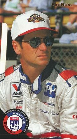 1995 SkyBox Indy 500 #101 Dominic Dobson Front