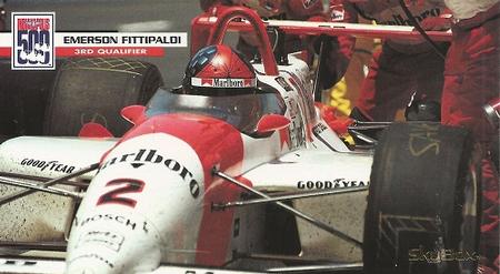 1995 SkyBox Indy 500 #21 Emerson Fittipaldi Front