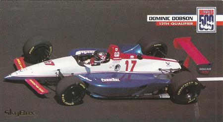 1995 SkyBox Indy 500 #30 Dominic Dobson Front
