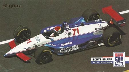 1995 SkyBox Indy 500 #35 Scott Sharp Front