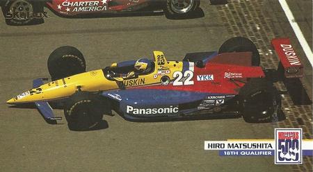 1995 SkyBox Indy 500 #36 Hiro Matsushita Front