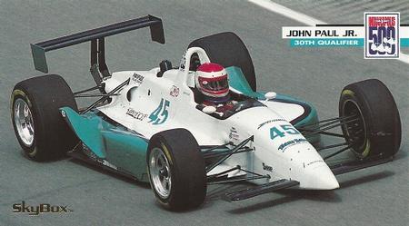 1995 SkyBox Indy 500 #48 John Paul Jr. Front