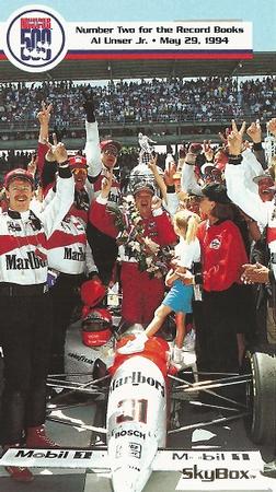 1995 SkyBox Indy 500 #71 Al Unser Jr. Front