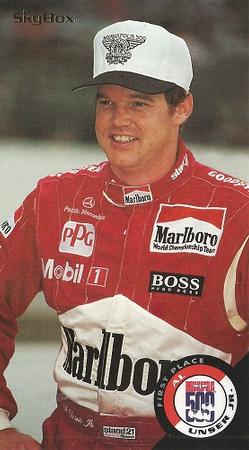 1995 SkyBox Indy 500 #73 Al Unser Jr. Front