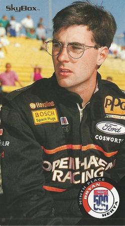1995 SkyBox Indy 500 #81 Bryan Herta Front