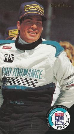 1995 SkyBox Indy 500 #97 John Paul Jr. Front