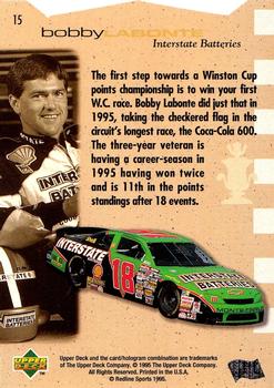 1995 SP - Die Cuts #15 Bobby Labonte Back