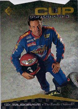 1995 SP - Die Cuts #13 Ted Musgrave Front