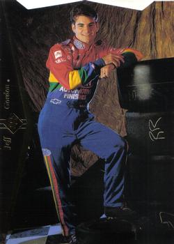 1995 SP - Die Cuts #55 Jeff Gordon Front