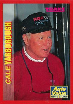 1995 Traks Auto Value #35 Cale Yarborough Front