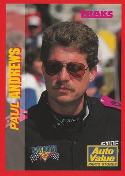 1995 Traks Auto Value #12 Paul Andrews Front