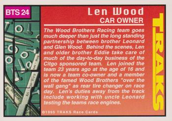 1995 Traks - Behind the Scenes First Run #BTS 24 Len Wood Back