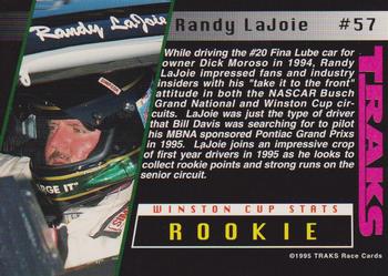 1995 Traks - First Run #57 Randy LaJoie Back