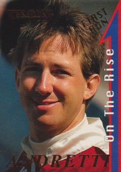 1995 Traks - On the Rise First Run #OTR 12 John Andretti Front