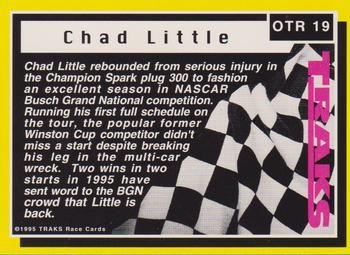 1995 Traks - On the Rise First Run #OTR 19 Chad Little Back