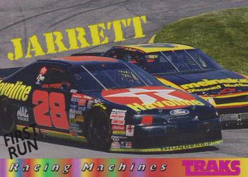1995 Traks - Racing Machines First Run #RM 12 Dale Jarrett Front