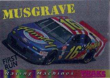 1995 Traks - Racing Machines First Run #RM 17 Ted Musgrave Front