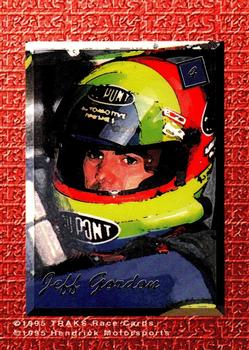 1995 Traks 5th Anniversary #4 Jeff Gordon Back