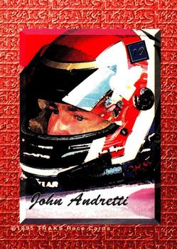 1995 Traks 5th Anniversary #10 John Andretti Back