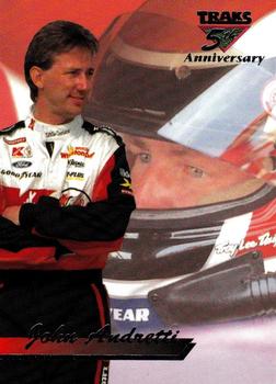 1995 Traks 5th Anniversary #10 John Andretti Front