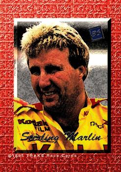 1995 Traks 5th Anniversary #36 Sterling Marlin Back