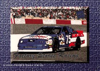 1995 Traks 5th Anniversary #43 Factory Stores Racing Back