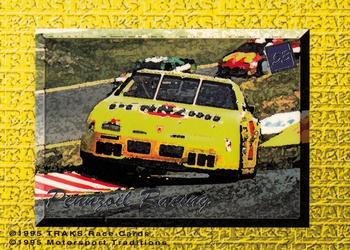 1995 Traks 5th Anniversary #53 Pennzoil Racing Back