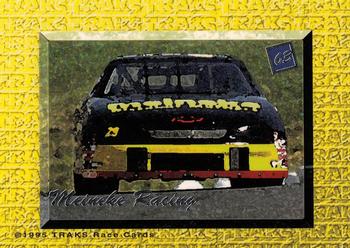 1995 Traks 5th Anniversary #63 Meineke Racing Back