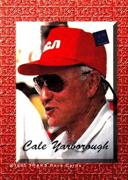 1995 Traks 5th Anniversary #69 Cale Yarborough Back