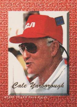 1995 Traks 5th Anniversary - Gold #69 Cale Yarborough Back