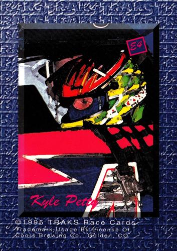 1995 Traks 5th Anniversary - Jumbos #E4 Kyle Petty Back