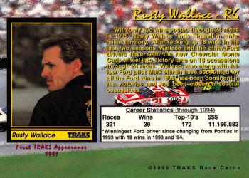 1995 Traks 5th Anniversary - Retrospective #R6 Rusty Wallace Back