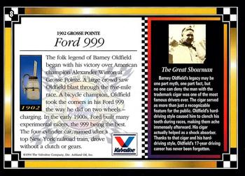 1995 Traks Valvoline #8 Barney Oldfield's Car Back