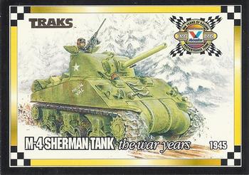 1995 Traks Valvoline #51 M-4 Sherman Tank Front
