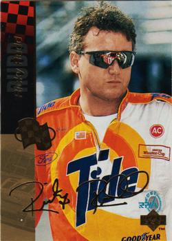 1995 Upper Deck - Gold Signature / Electric Gold #14 Ricky Rudd Front