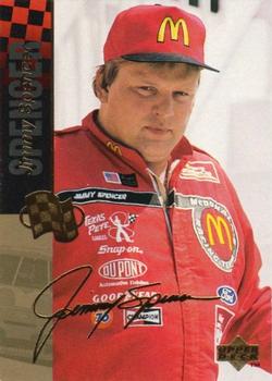 1995 Upper Deck - Gold Signature / Electric Gold #21 Jimmy Spencer Front