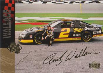 1995 Upper Deck - Gold Signature / Electric Gold #44 Rusty Wallace Front