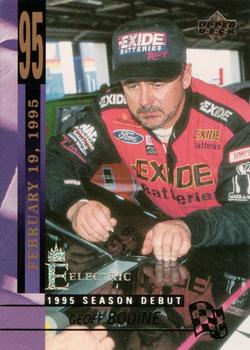 1995 Upper Deck - Gold Signature / Electric Gold #233 Geoff Bodine Front
