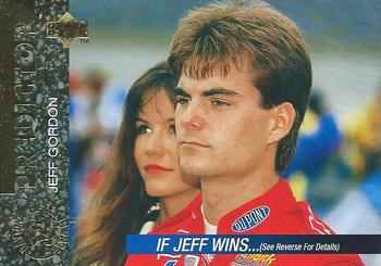 1995 Upper Deck - Predictors: Race Winners Daytona 500 #P4 Jeff Gordon Front