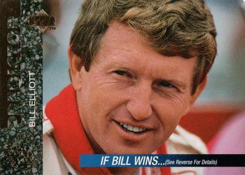 1995 Upper Deck - Predictors: Race Winners Daytona 500 #P5 Bill Elliott Front