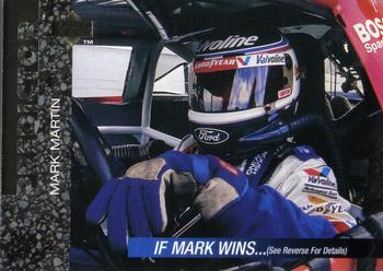 1995 Upper Deck - Predictors: Race Winners Exchange #P2 Mark Martin Front