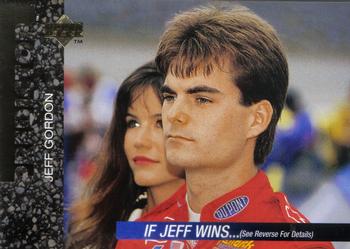 1995 Upper Deck - Predictors: Race Winners Exchange #P4 Jeff Gordon Front