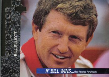 1995 Upper Deck - Predictors: Race Winners Exchange #P5 Bill Elliott Front