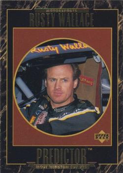 1995 Upper Deck - Predictors: Series Points #PP1 Rusty Wallace Front