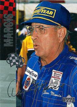 1995 Upper Deck - Silver Signature / Electric Silver #39 Dave Marcis Front